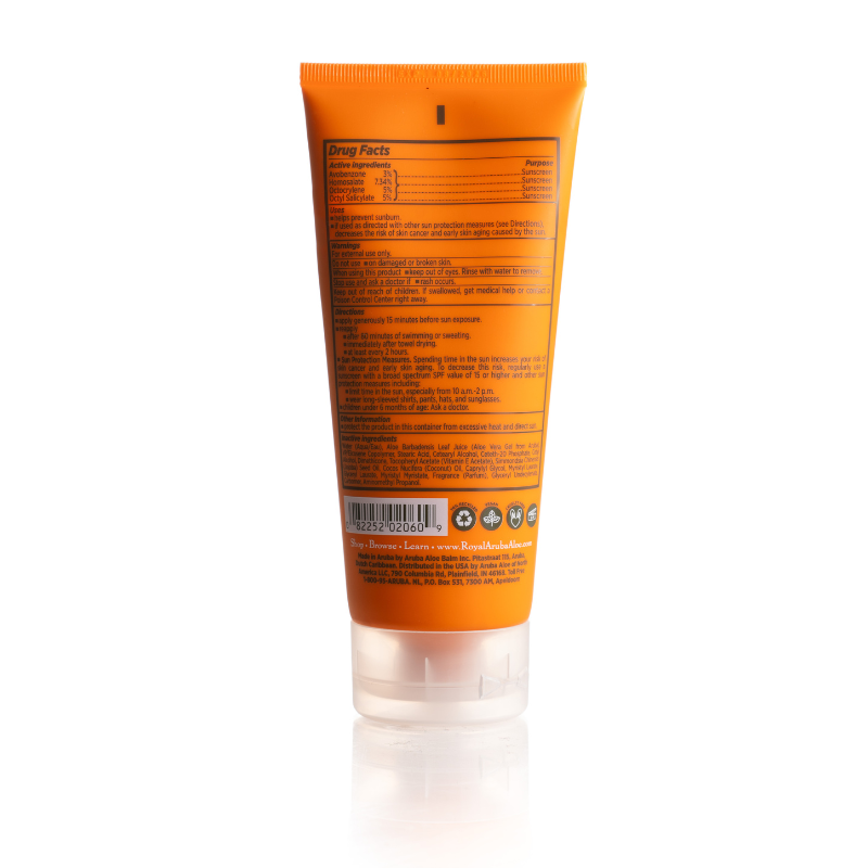 VWR SPF 15 Sunscreen 6oz Aruba Aloe AUA