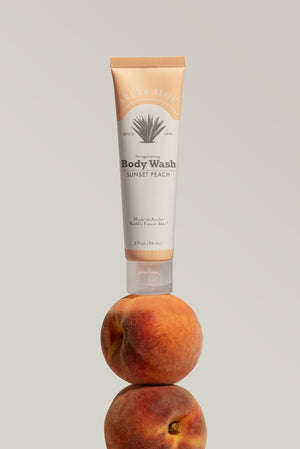 Body Wash Sunset Peach 2 fl oz
