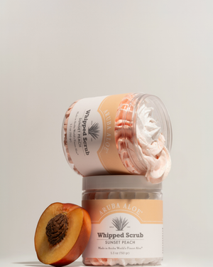 Sunset Peach Whipped Sugar Scrub
