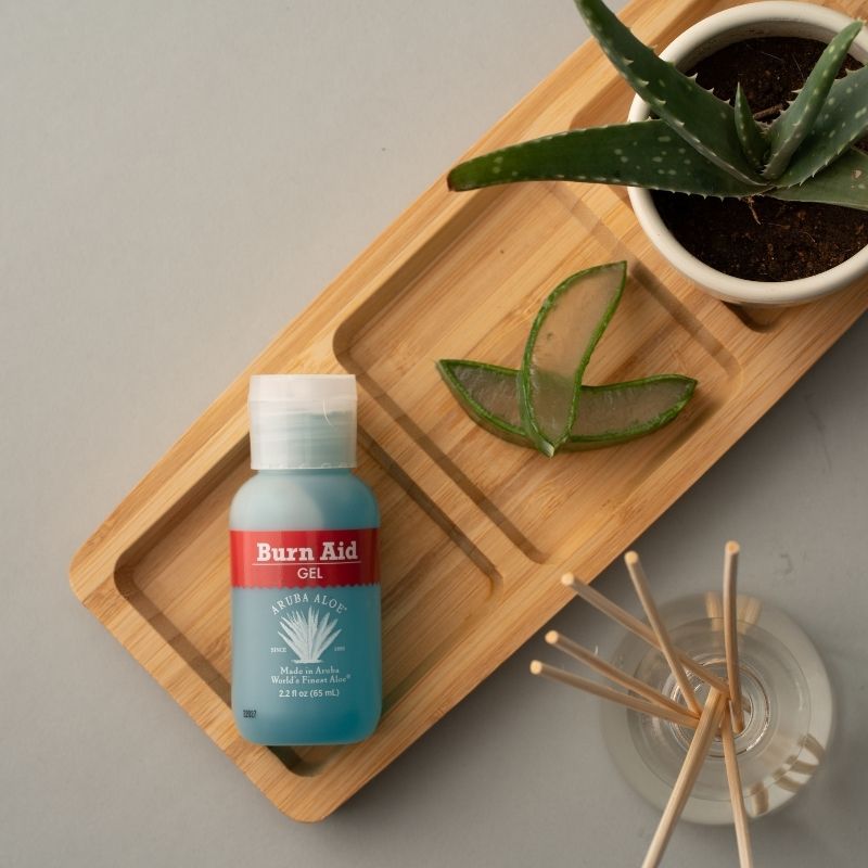 Burn Aid Gel 2.2oz | Aruba Aloe AUA