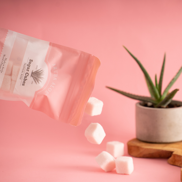 Tropical Rose Sugar Cubes